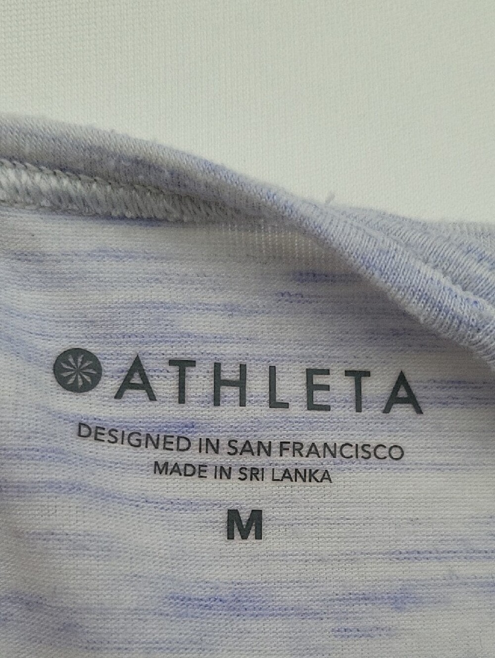 Athleta Lavender Heather Racerback Tank Top Size M Yoga Activewear - Picture 8 of 11